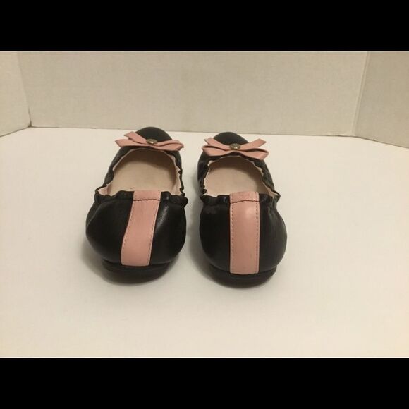 Jack Rogers Leather Ballet Flats Pink/White 8M - Picture 5 of 7